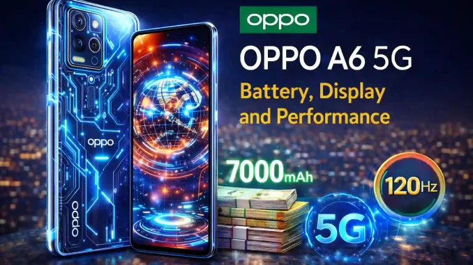 OPPO A6 5G